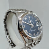 ROLEX Datejust 36 116234 Blue Jubilee Full-Set