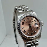 ROLEX Lady Oyster Perpetual 26 mm Salmon Dial 69240
