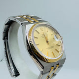 ROLEX Datejust 36 Oysterquartz 17013 Or/Acier