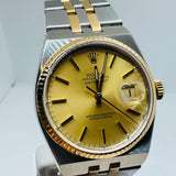 ROLEX Datejust 36 Oysterquartz 17013 Or/Acier