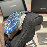 TUDOR Pelagos 25707B/25 Full-Set Titane Marine Nationale Edition