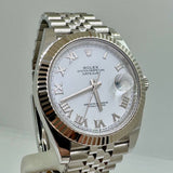ROLEX Datejust 126334 41 mm  Jubilee White Dial