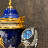 ROLEX Datejust 116334 41 mm Oyster Azurro Blue