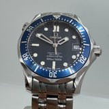 OMEGA Seamaster 300 Co-Axial Blue Dial Watch 2222.80.00 Full-Set