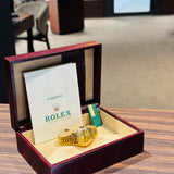 ROLEX Lady Oyster Perpetual 26 mm Champagne Dial 6719