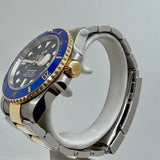 ROLEX Submariner Date Ceramic 41mm 18k Yellow Gold Steel