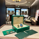 ROLEX Oyster Perpetual 41 Blue 124300 Full-Set