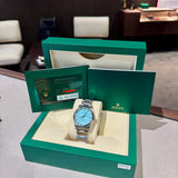 ROLEX Oyster Perpetual 36 mm Tiffany Full-Set