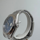 ROLEX Datejust 116334 41 mm Oyster Azurro Blue