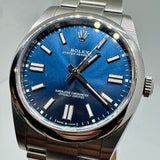 ROLEX Oyster Perpetual 41 Blue 124300 Full-Set