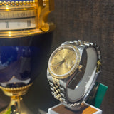 ROLEX Perpetual Date 15233 36 mm Champagne Jubilee