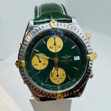 BREITLING Chronomat B13048 Green Dial