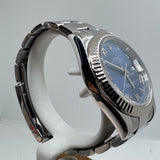 ROLEX Datejust 116334 41 mm Oyster Azurro Blue