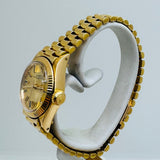 ROLEX Lady Oyster Perpetual 26 mm Champagne Dial 6719