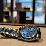 ROLEX Datejust 116334 41 mm Oyster Azurro Blue