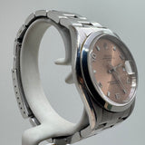 ROLEX Oyster Perpetual Datejust 34 mm 15200 Salmon Dial Full-Set