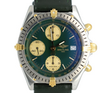 BREITLING Chronomat B13048 Green Dial