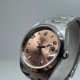 ROLEX Oyster Perpetual Datejust 34 mm 15200 Salmon Dial Full-Set