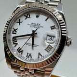 ROLEX Datejust 126334 41 mm  Jubilee White Dial