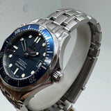 OMEGA Seamaster 300 Co-Axial Blue Dial Watch 2222.80.00 Full-Set