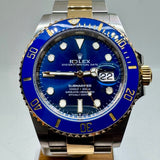 ROLEX Submariner Date Ceramic 41mm 18k Yellow Gold Steel