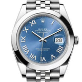 ROLEX Datejust 126300 41 mm Azzurro Blue Jubilee