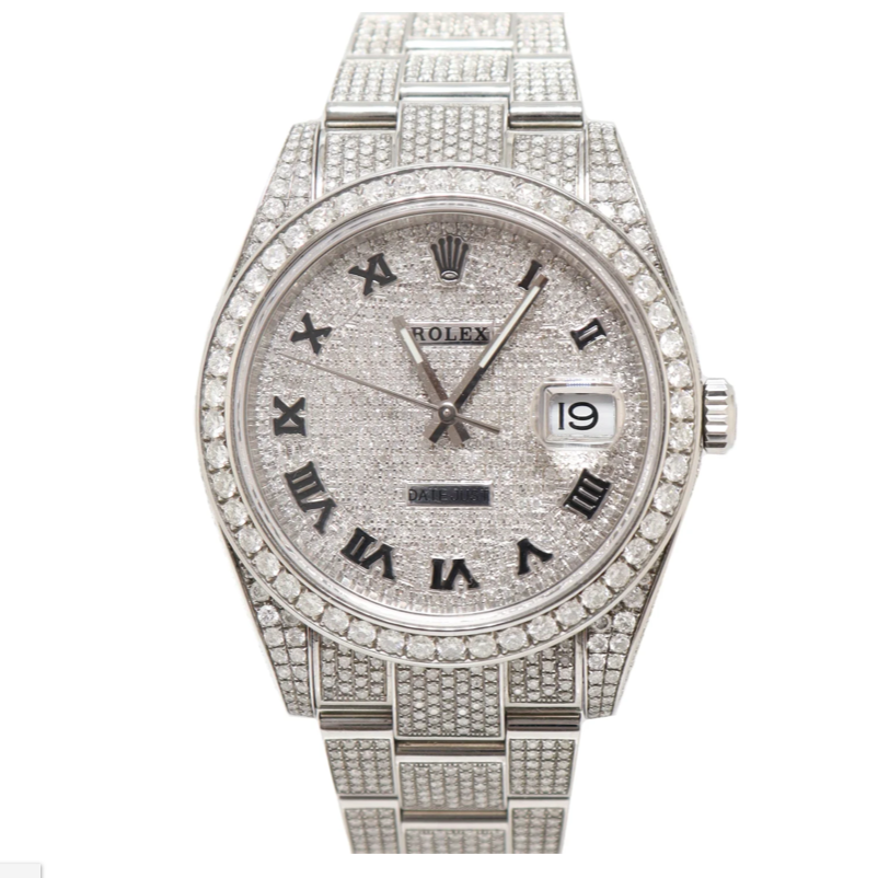 ROLEX Datejust 41 mm Iced Out