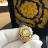 GIANNI VERSACE 18K Yellow Gold Factory Diamonds Medusa Limited Edition