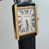 CARTIER Tank Solo W1018855 18K Yellow Gold
