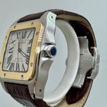 CARTIER Santos 100 XL W20072X7 Gold/Steel Full-Set