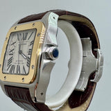 CARTIER Santos 100 XL W20072X7 Gold/Steel Full-Set