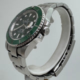 ROLEX Submariner Date 116610LV "Hulk" Full-Set