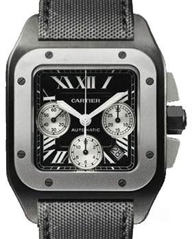CARTIER Santos 100 XL Chronographe W2020005 | BBA-WATCH.COM