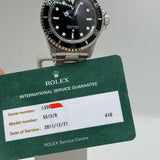 ROLEX Submariner 5513