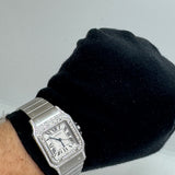 CARTIER Santos Galbée XL Diamonds W20098D6