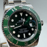 ROLEX Submariner Date 116610LV "Hulk" Full-Set