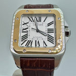 CARTIER Santos 100 XL W20072X7 Gold/Steel Full-Set