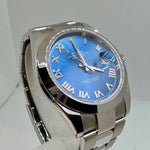 ROLEX Datejust 126300 41 mm Azzurro Blue