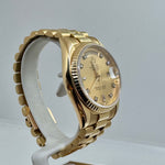 ROLEX Day-Date 36 mm 18038 18K Yellow Gold Diamond dial