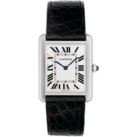 CARTIER Tank Solo Avec Personnalisation en Diamants Naturels W1018355 | BBA-WATCH.COM