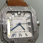 CARTIER Santos Diamonds wssa0010 Full-Set