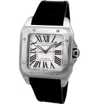 CARTIER Santos 100 Acier Medium w20106X8