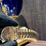ROLEX Day-Date 36 mm 18038 18K Yellow Gold Diamond dial