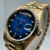 ROLEX Day-Date 36 mm 18238 18K Yellow Gold Vignette Dial