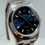 ROLEX Air King 14000 Blue Dial 34 mm