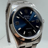 ROLEX Air King 14000 Blue Dial 34 mm