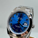 ROLEX Datejust 126300 41 mm Azzurro Blue