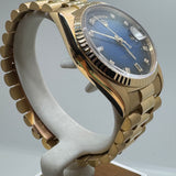 ROLEX Day-Date 36 mm 18238 18K Yellow Gold Vignette Dial