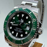 ROLEX Submariner Date 116610LV "Hulk" Full-Set
