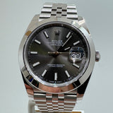 ROLEX Datejust 126300 41 mm Jubilee Rhodium